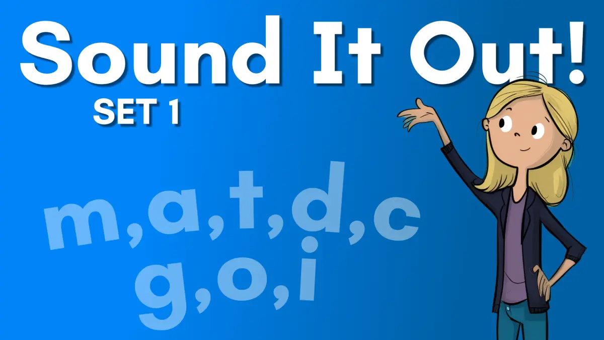 Sound It Out! Set 1 - Kindergarten CKLA Unit 3