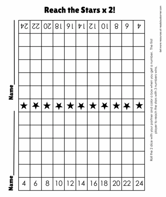 Reach The Stars Multiplication