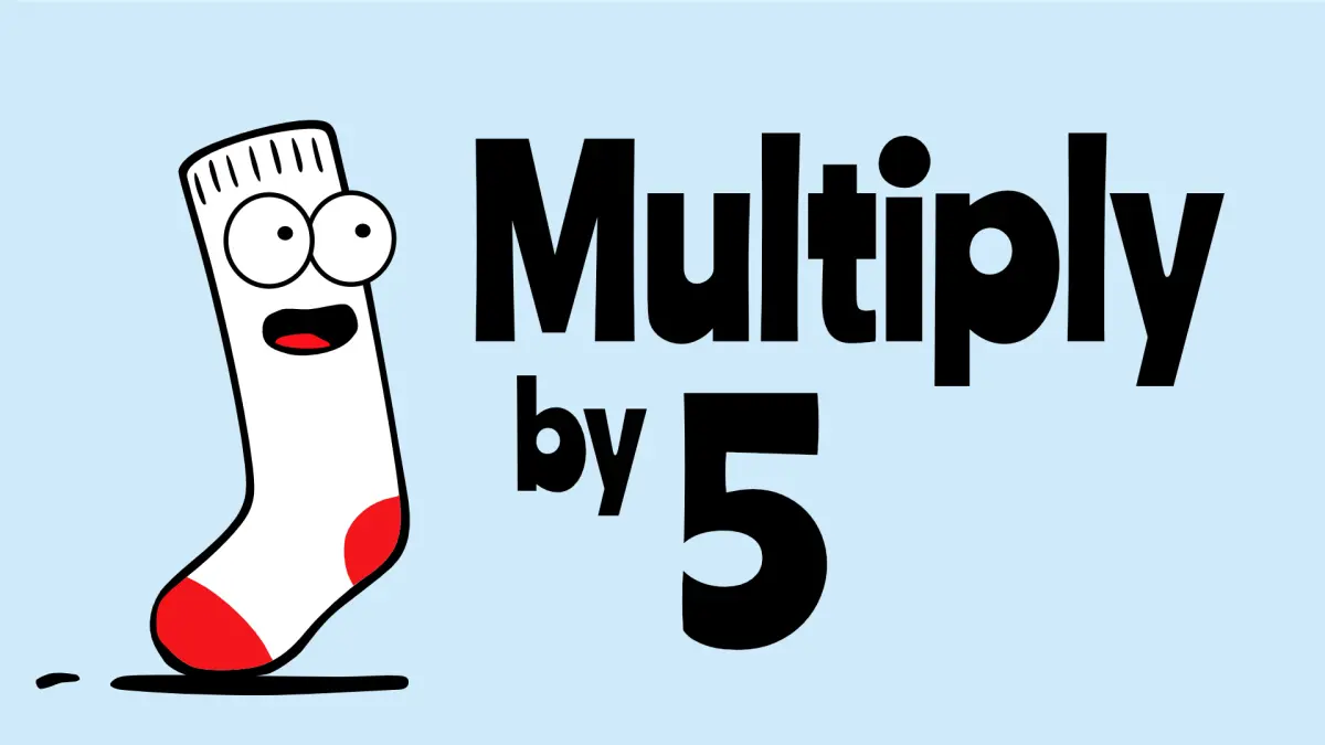 Learn to Multiply By 5