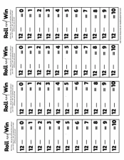 Roll and Win Subtraction