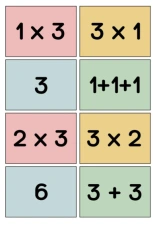 Multiplication 3 (Spoons/Go Fish/Memory) Color