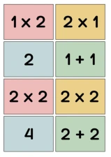 Multiplication 2 (Spoons/Go Fish/Memory) Color