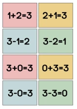 Fact Families 3 (Spoons/Go Fish/Memory) Color