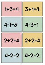 Fact Families 4 (Spoons/Go Fish/Memory) Color