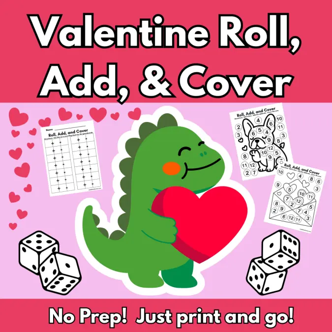 Valentine's Roll, Add, and Cover