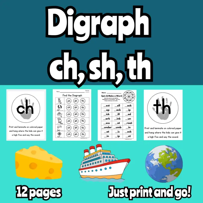 Digraph CH, SH, TH
