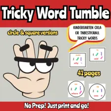 Tricky Word Tumble