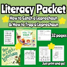 Leprechaun Literacy Packet