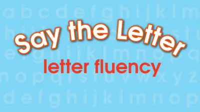 Say The Letter
