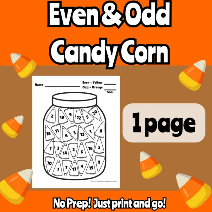 Even & Odd Candy Corn