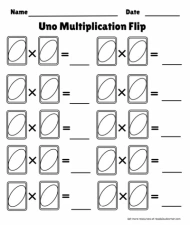 Uno Multiplication Flip